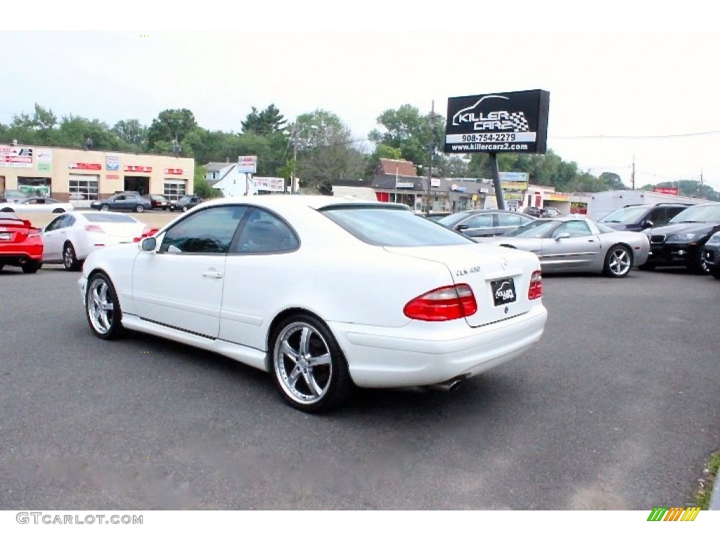 2002 CLK 430 Coupe - Alabaster White / Charcoal photo #5