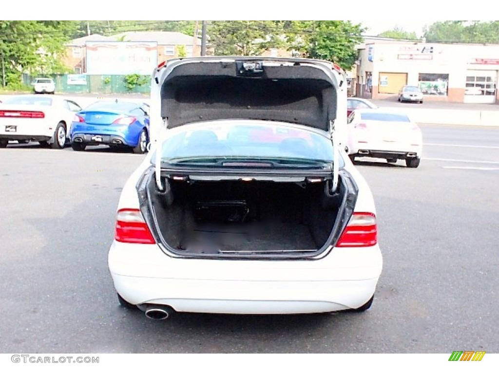 2002 CLK 430 Coupe - Alabaster White / Charcoal photo #24