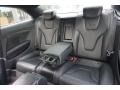 2010 Audi S5 Black Silk Nappa Leather Interior Rear Seat Photo