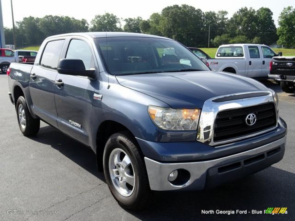 2008 Tundra SR5 CrewMax - Slate Gray Metallic / Graphite Gray photo #7