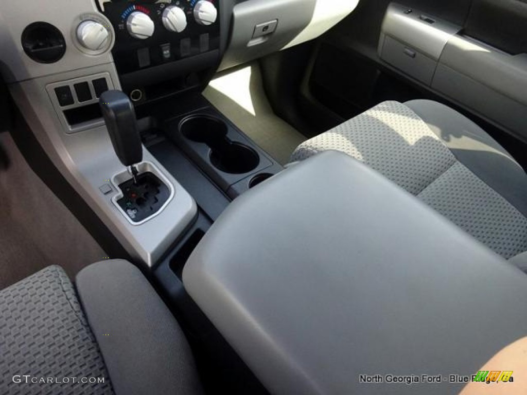 2008 Tundra SR5 CrewMax - Slate Gray Metallic / Graphite Gray photo #25