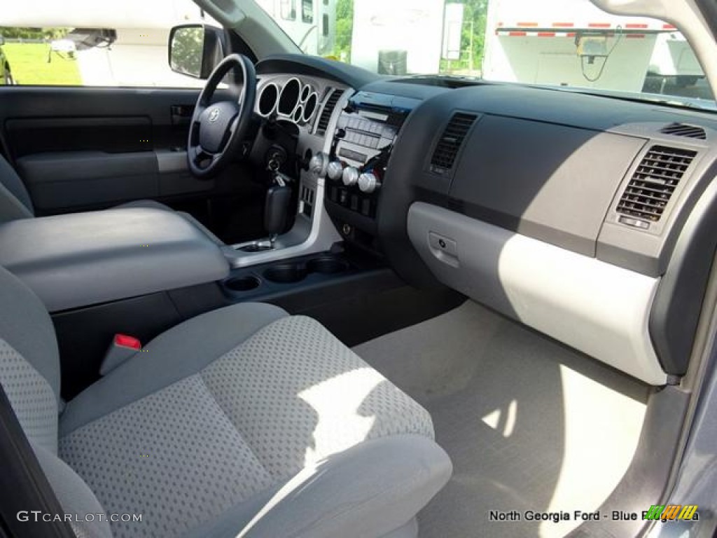 2008 Tundra SR5 CrewMax - Slate Gray Metallic / Graphite Gray photo #29