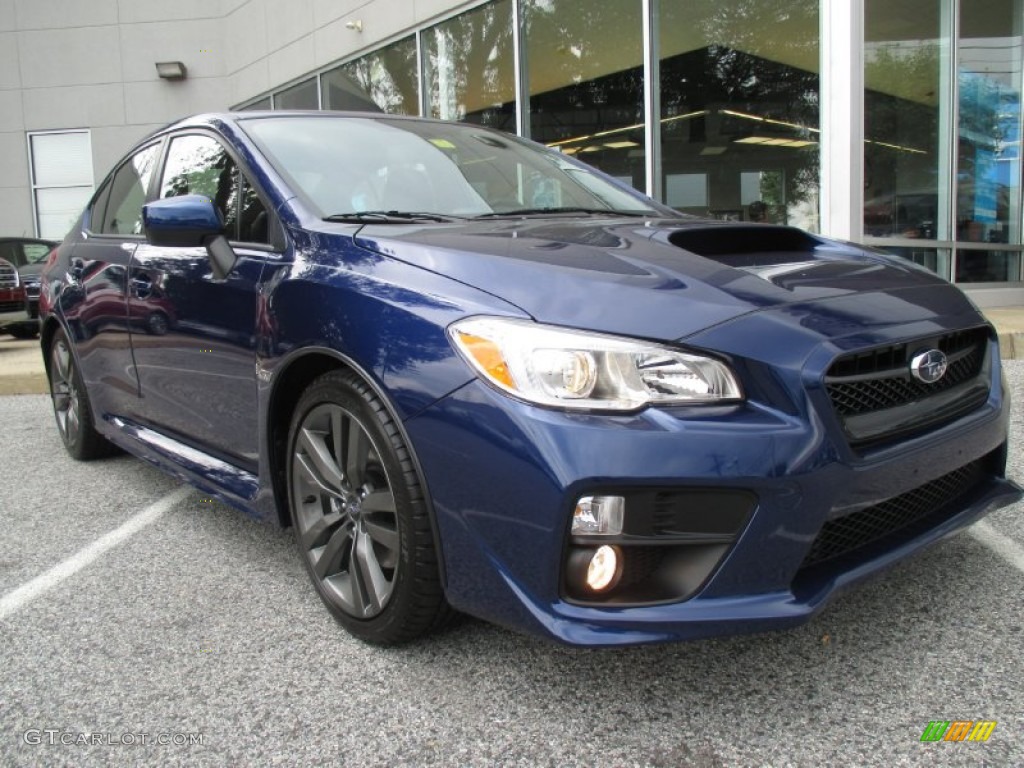 Lapis Blue Pearl 2016 Subaru WRX Premium Exterior Photo #105457028