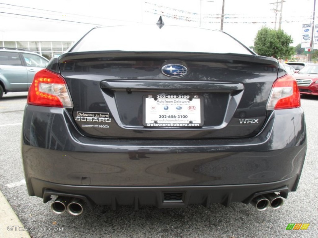 2016 WRX  - Dark Gray Metallic / Carbon Black photo #7