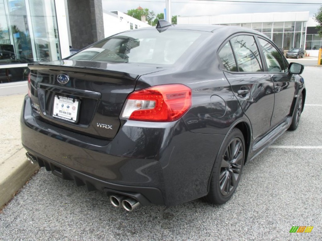 2016 WRX  - Dark Gray Metallic / Carbon Black photo #8