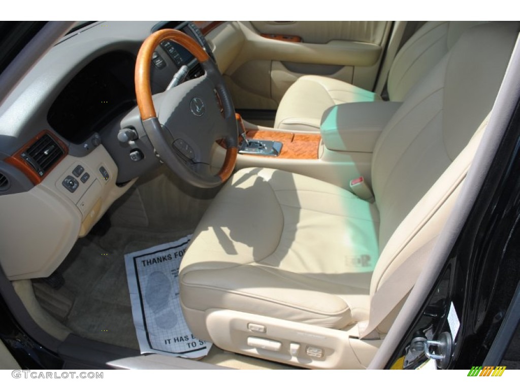 2004 LS 430 - Black Onyx / Cashmere photo #11