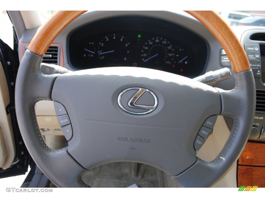 2004 LS 430 - Black Onyx / Cashmere photo #14