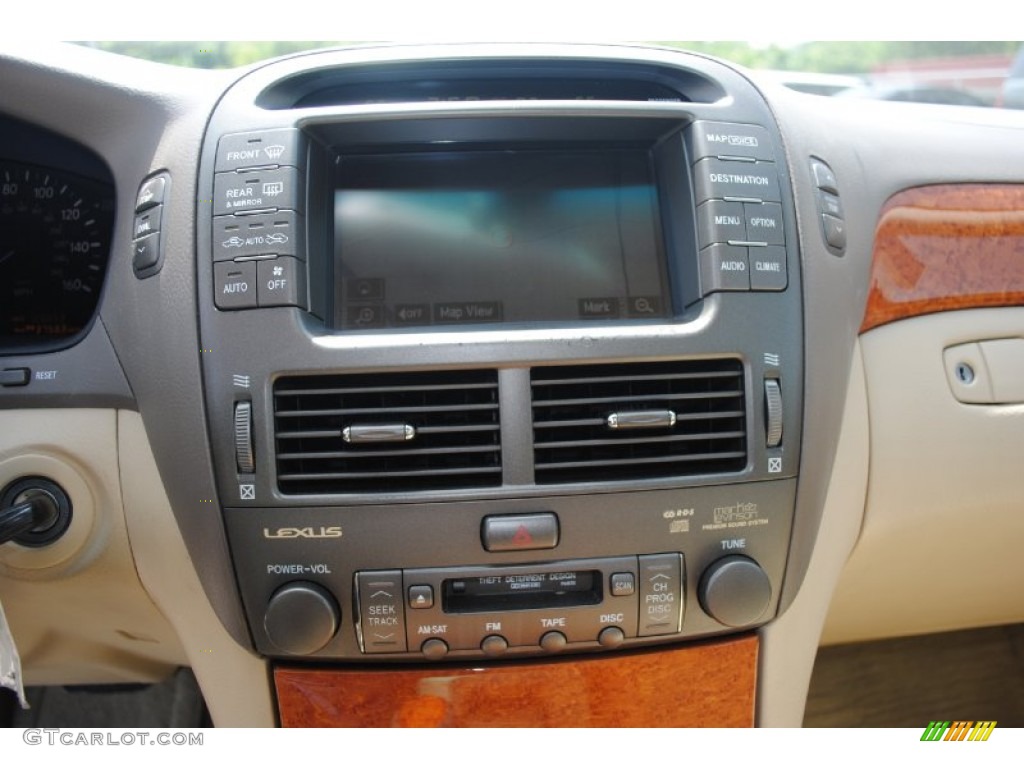 2004 LS 430 - Black Onyx / Cashmere photo #17