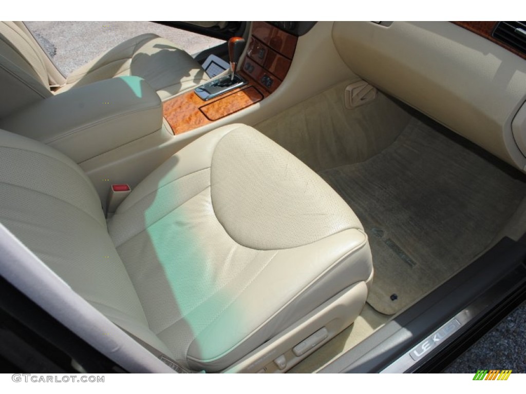 2004 LS 430 - Black Onyx / Cashmere photo #29
