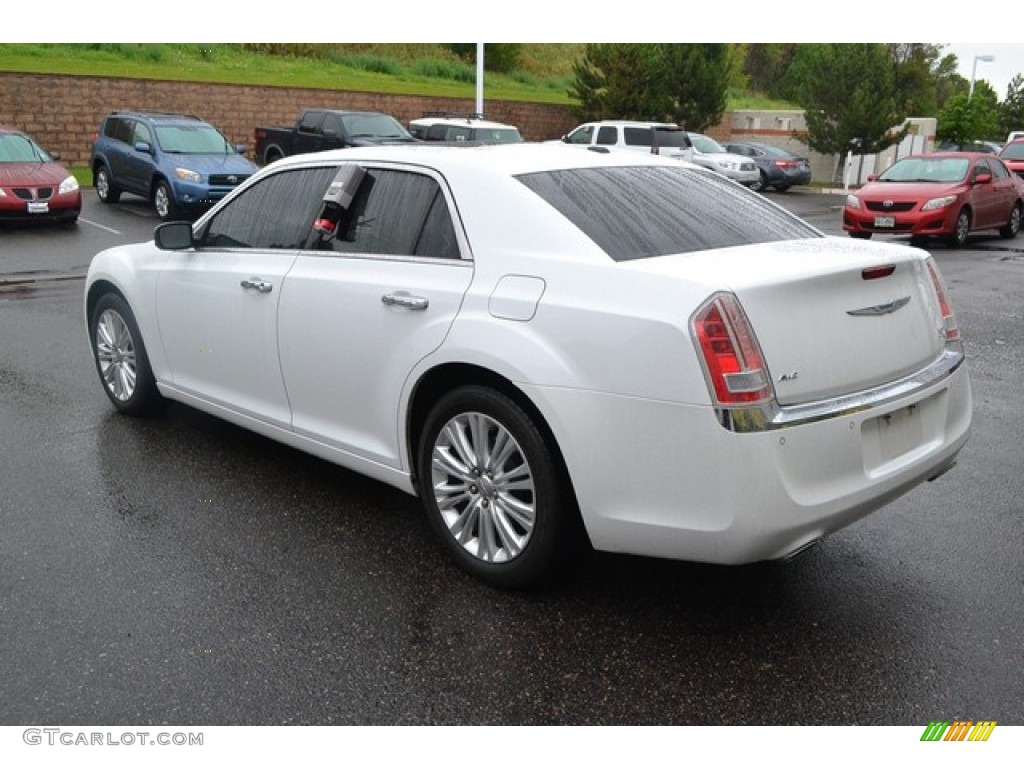 2013 300 C AWD - Bright White / Black photo #4