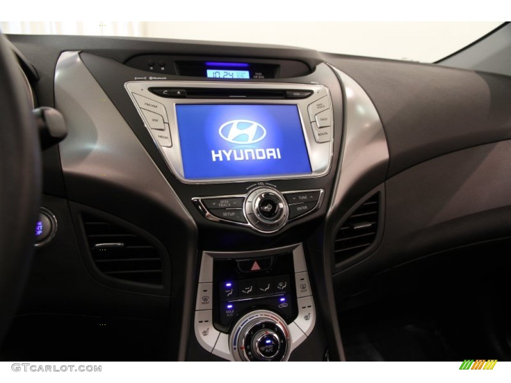 2012 Elantra Limited - Shimmering White / Black photo #8