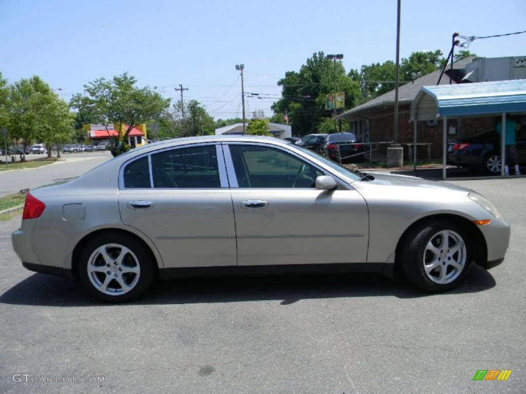 2004 G 35 x Sedan - Diamond Graphite Gray Metallic / Willow photo #11