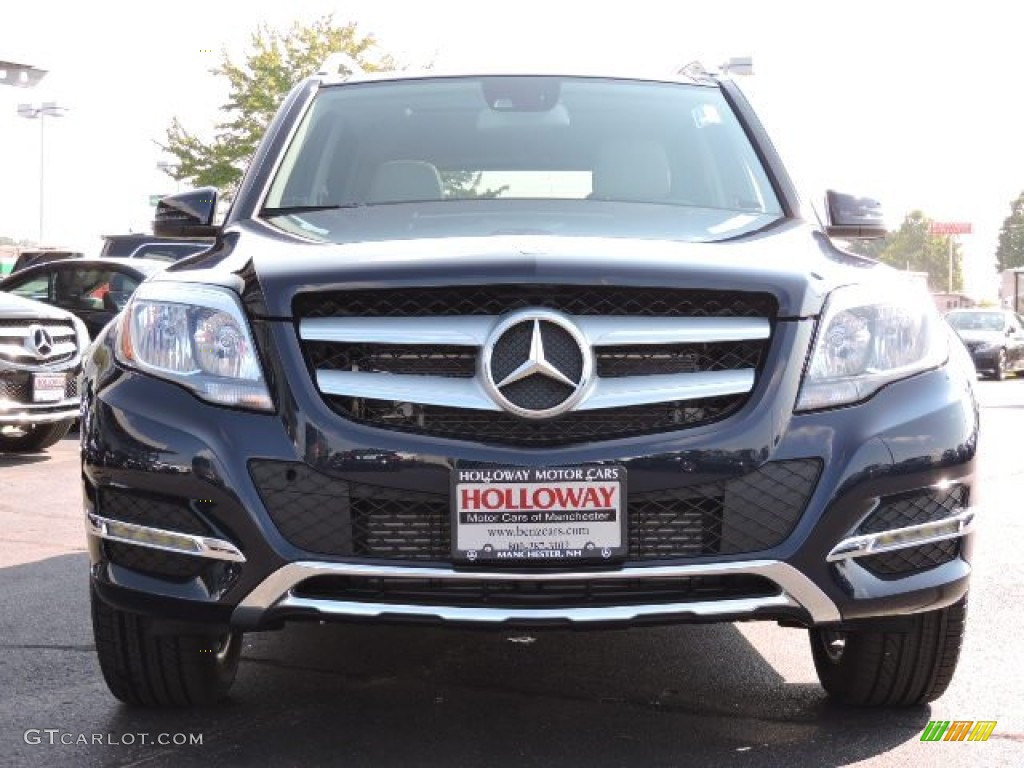 2015 GLK 250 BlueTEC 4Matic - Lunar Blue Metallic / Ash/Black photo #2