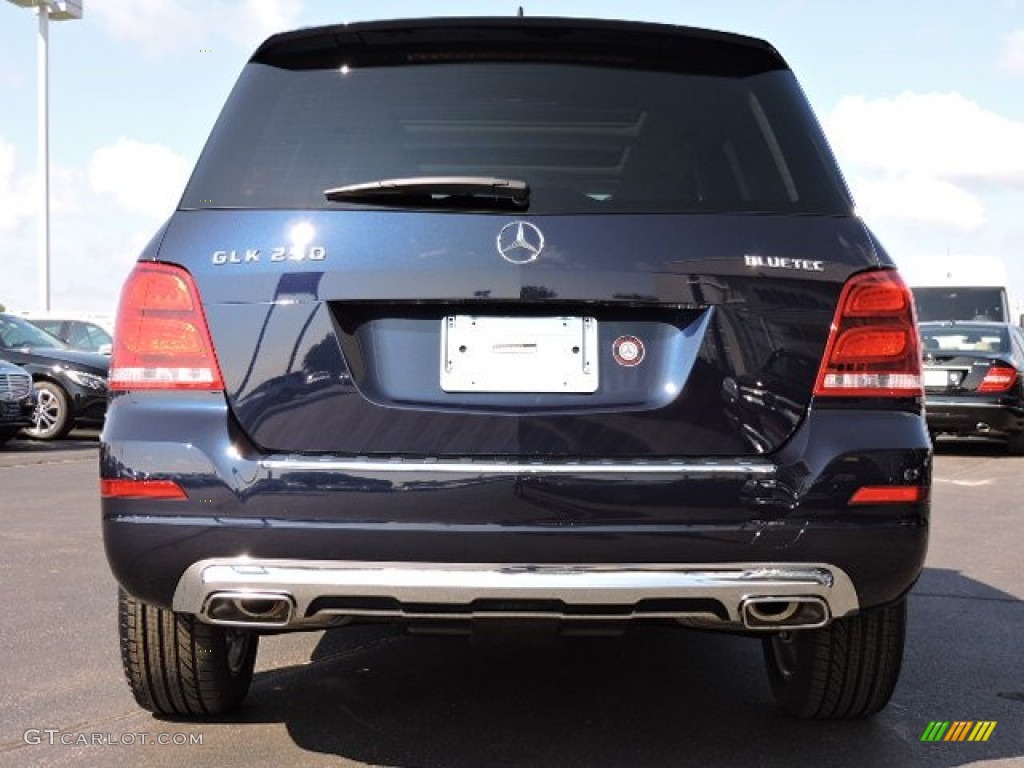 2015 GLK 250 BlueTEC 4Matic - Lunar Blue Metallic / Ash/Black photo #4