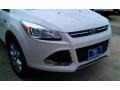 2016 White Platinum Metallic Ford Escape Titanium  photo #2