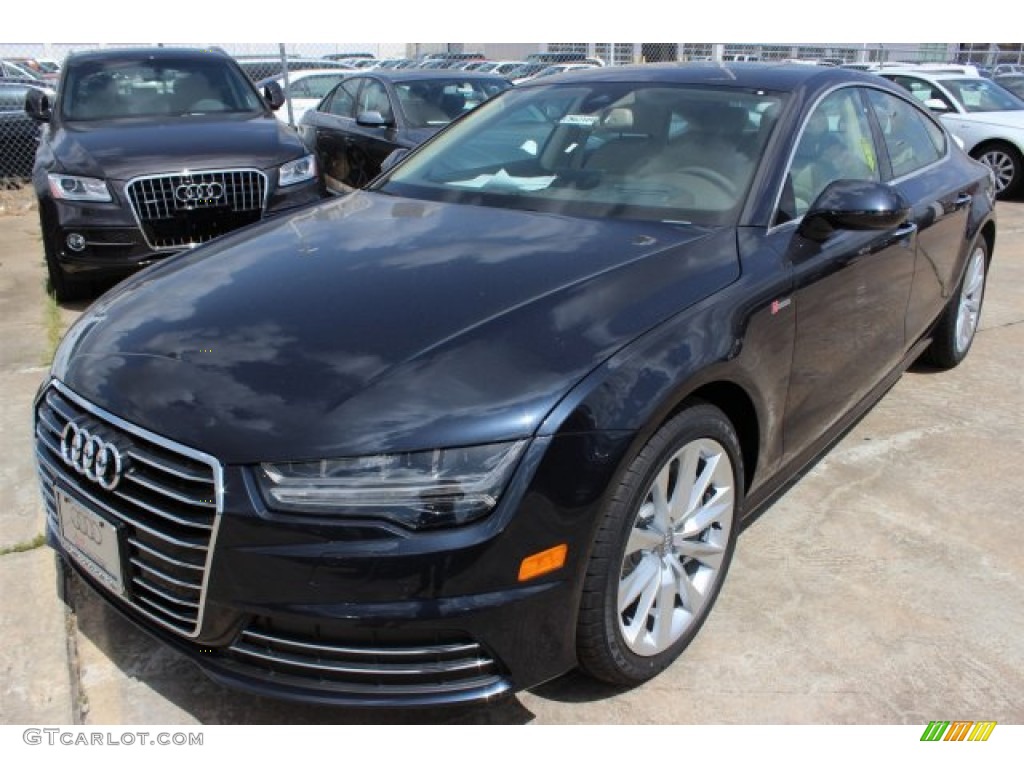 Moonlight Blue Metallic 2016 Audi A7 3.0 TFSI Prestige quattro Exterior Photo #105465580