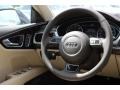 2016 Audi A7 Atlas Beige Interior Steering Wheel Photo