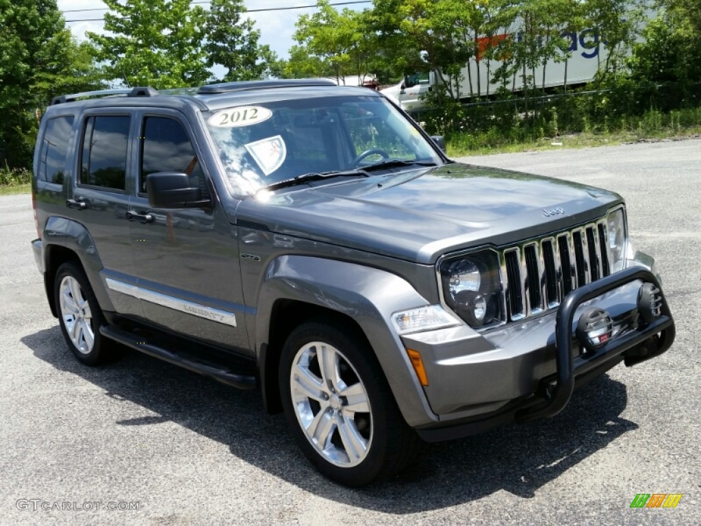 Mineral Gray Metallic 2012 Jeep Liberty Jet 4x4 Exterior Photo #105467082