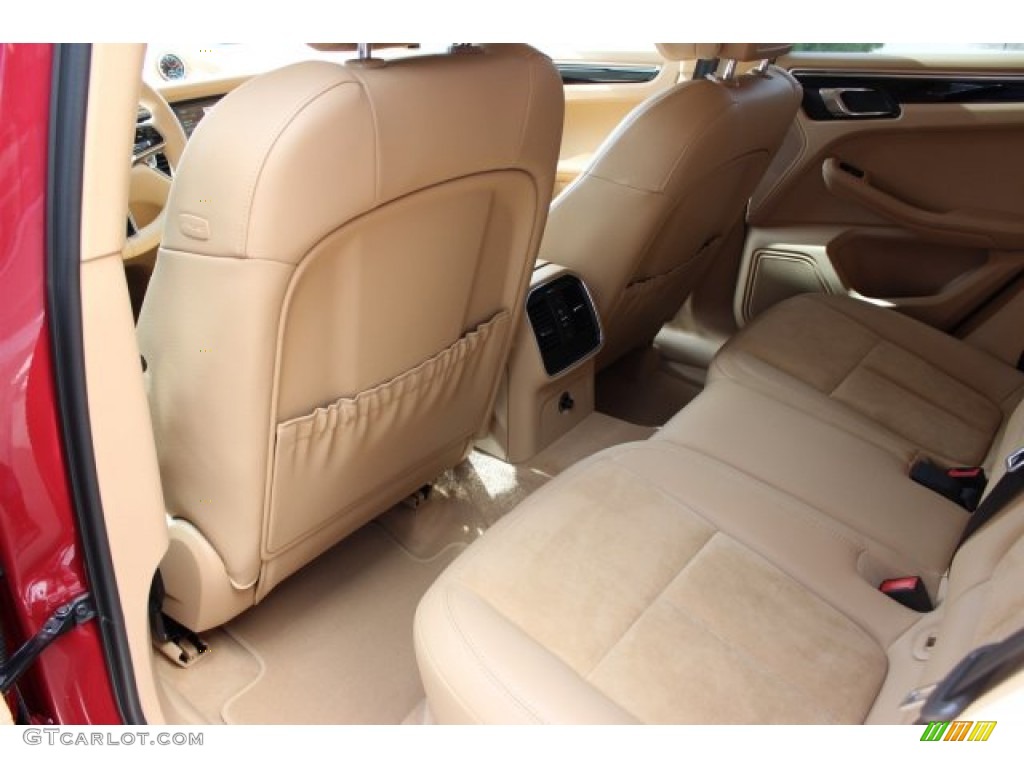 Luxor Beige Interior 2016 Porsche Macan S Photo #105467673
