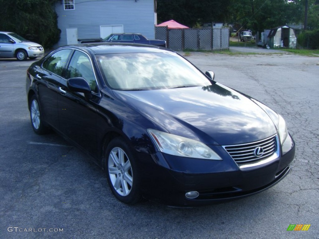 2007 ES 350 - Blue Onyx Pearl / Cashmere photo #2