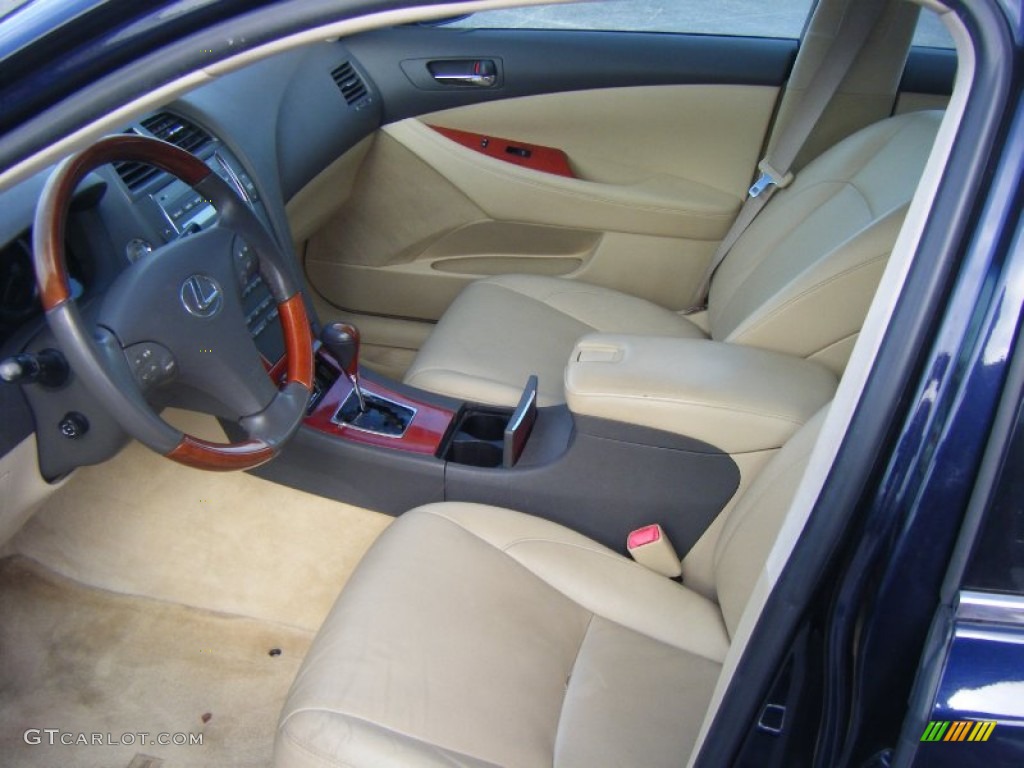 2007 ES 350 - Blue Onyx Pearl / Cashmere photo #6