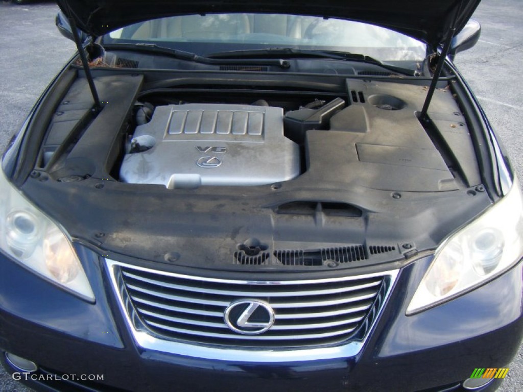 2007 ES 350 - Blue Onyx Pearl / Cashmere photo #17