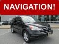 2010 Crystal Black Pearl Honda CR-V EX-L AWD  photo #1