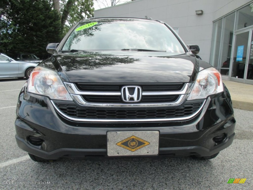 2010 CR-V EX-L AWD - Crystal Black Pearl / Black photo #3