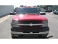 2003 Victory Red Chevrolet Silverado 3500 LT Crew Cab 4x4 Dually  photo #46