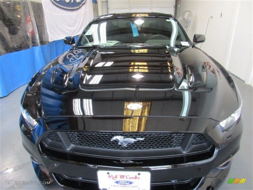 2015 Mustang GT Coupe - Black / Ebony photo #2