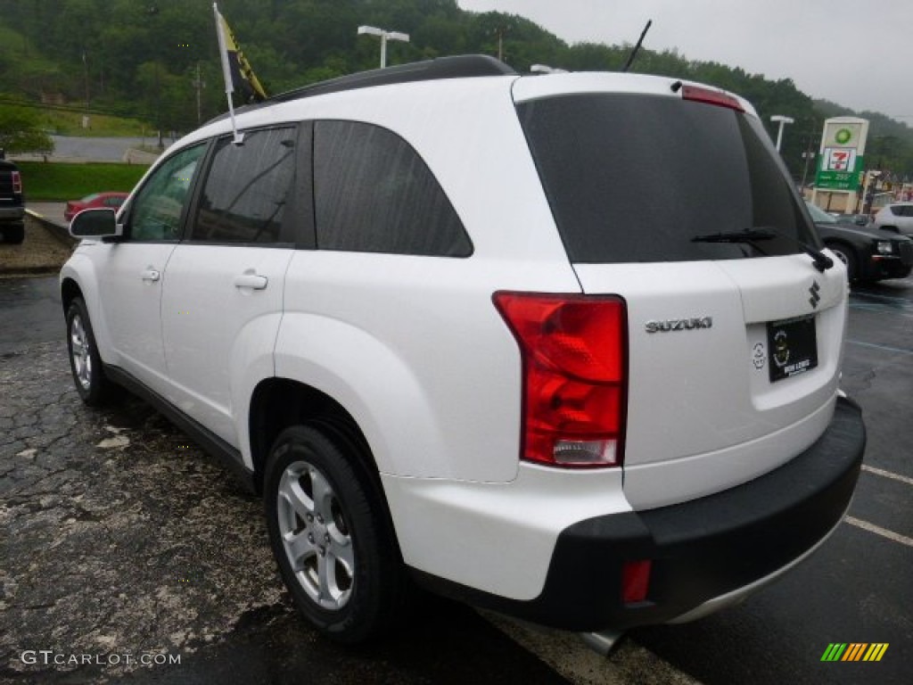 2009 XL7 Luxury AWD - Pearl White Tri Coat Metallic / Beige photo #3