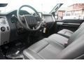 Black 2016 Ford F350 Super Duty Lariat Crew Cab 4x4 Interior Color
