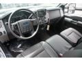 2016 Ford F350 Super Duty Black Interior Prime Interior Photo