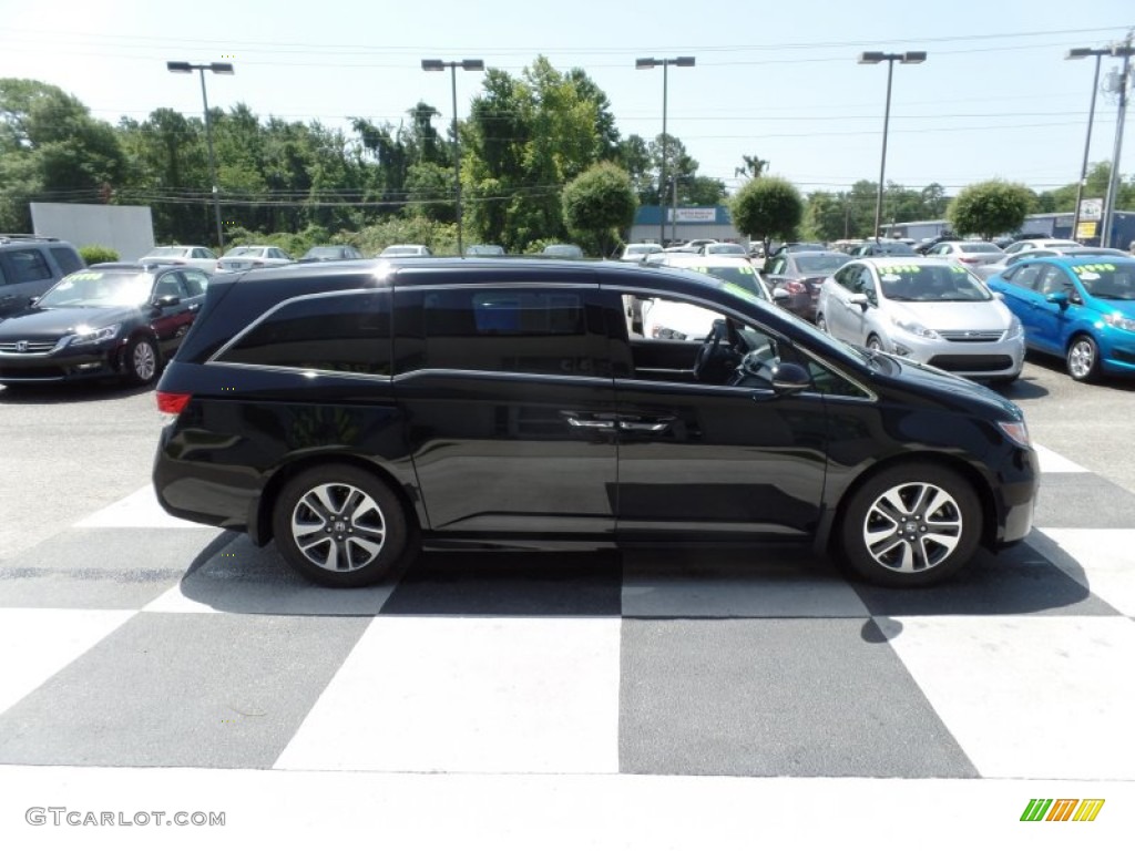 2015 Odyssey Touring Elite - Crystal Black Pearl / Gray photo #3