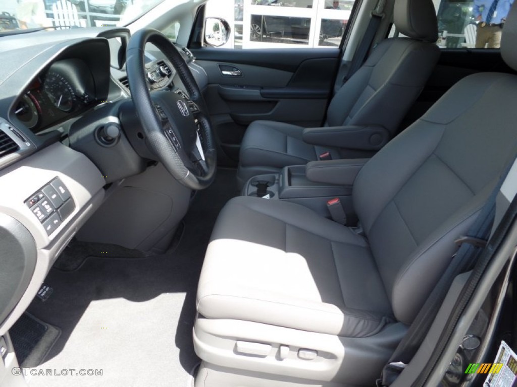 2015 Odyssey Touring Elite - Crystal Black Pearl / Gray photo #10