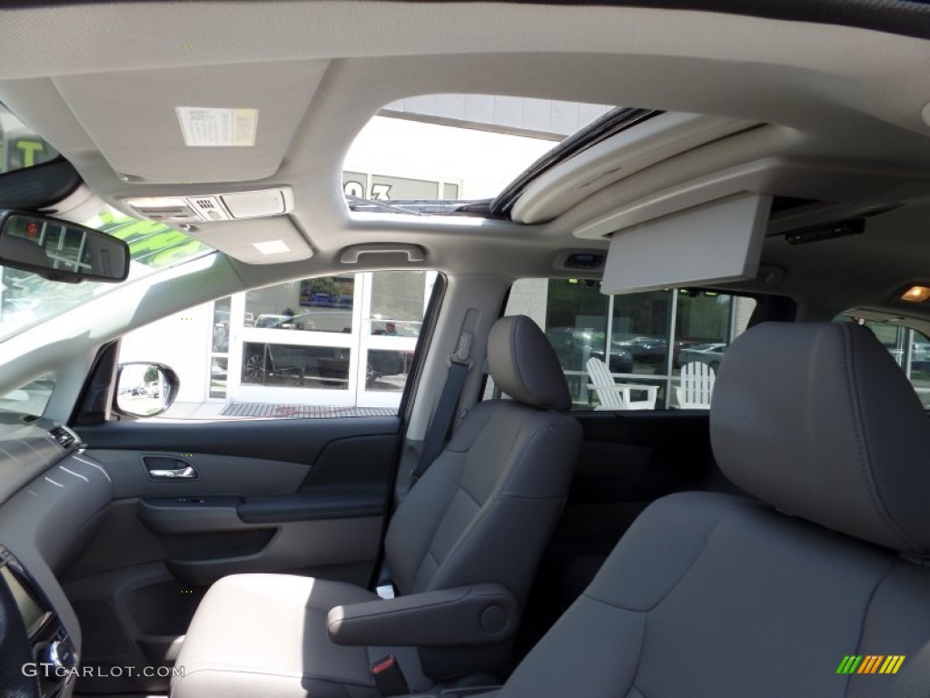 2015 Odyssey Touring Elite - Crystal Black Pearl / Gray photo #11