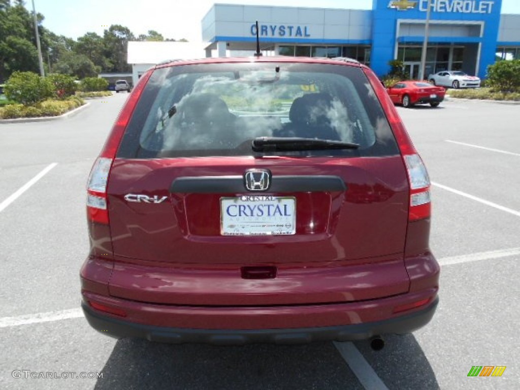 2010 CR-V LX - Tango Red Pearl / Ivory photo #8