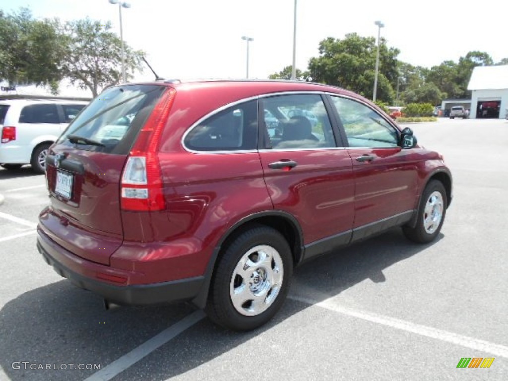 2010 CR-V LX - Tango Red Pearl / Ivory photo #9