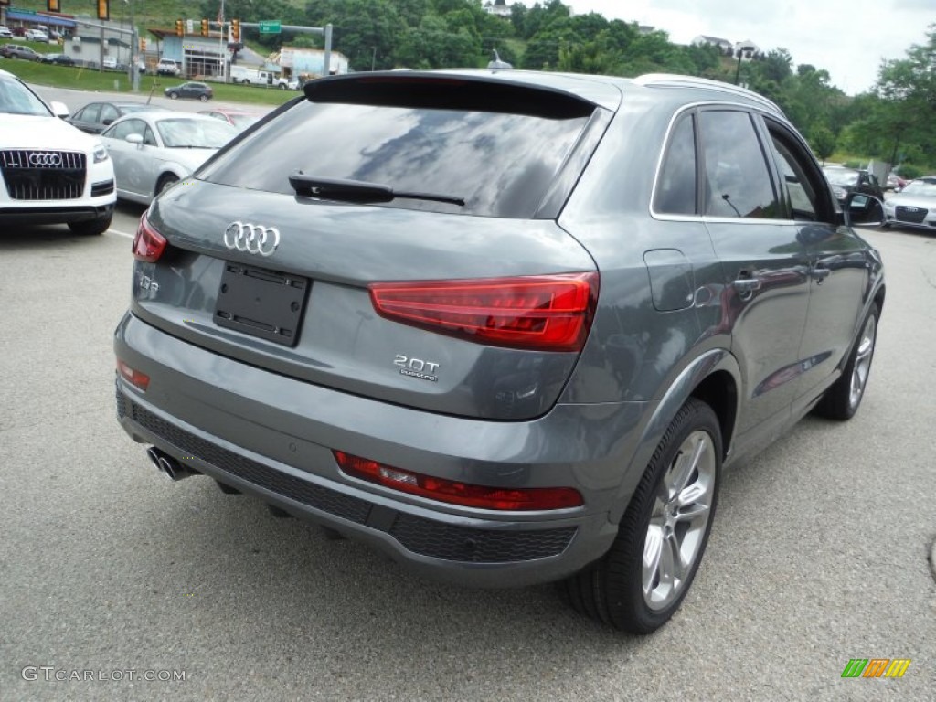 Monsoon Gray Metallic 2016 Audi Q3 2.0 TSFI Prestige quattro Exterior Photo #105481908