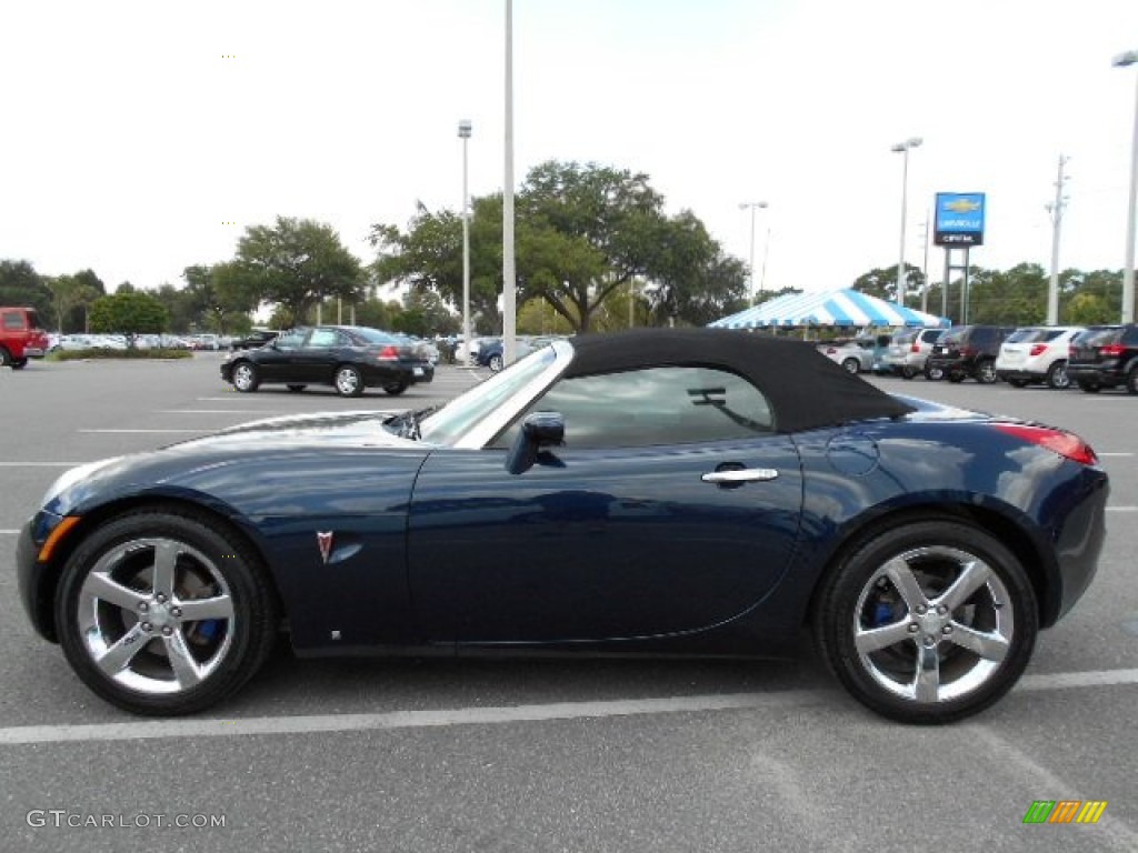 2006 Solstice Roadster - Deep Blue / Steel/Sand photo #2