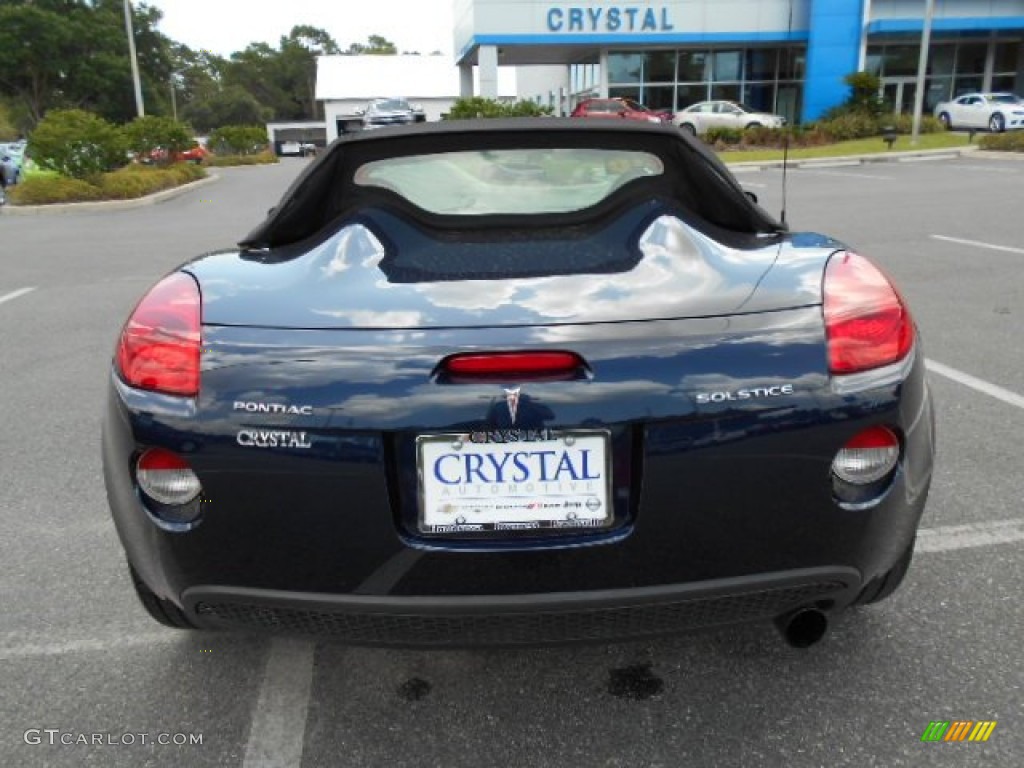 2006 Solstice Roadster - Deep Blue / Steel/Sand photo #6