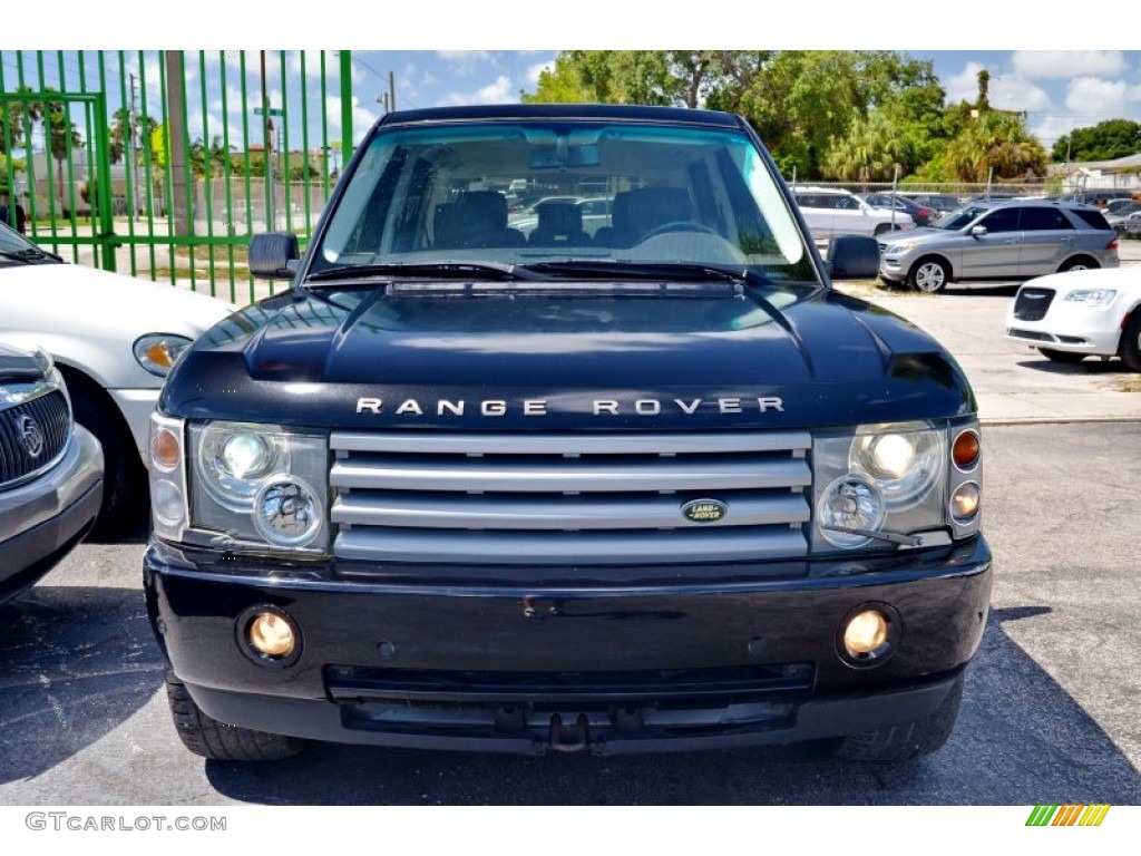 2003 Range Rover HSE - Java Black Metallic / Charcoal/Jet Black photo #2