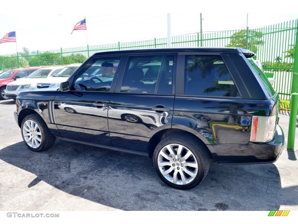 2003 Range Rover HSE - Java Black Metallic / Charcoal/Jet Black photo #8