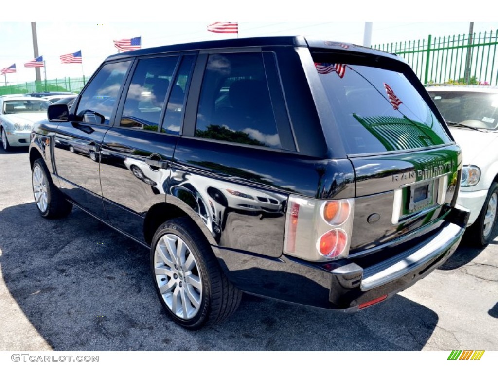 2003 Range Rover HSE - Java Black Metallic / Charcoal/Jet Black photo #9
