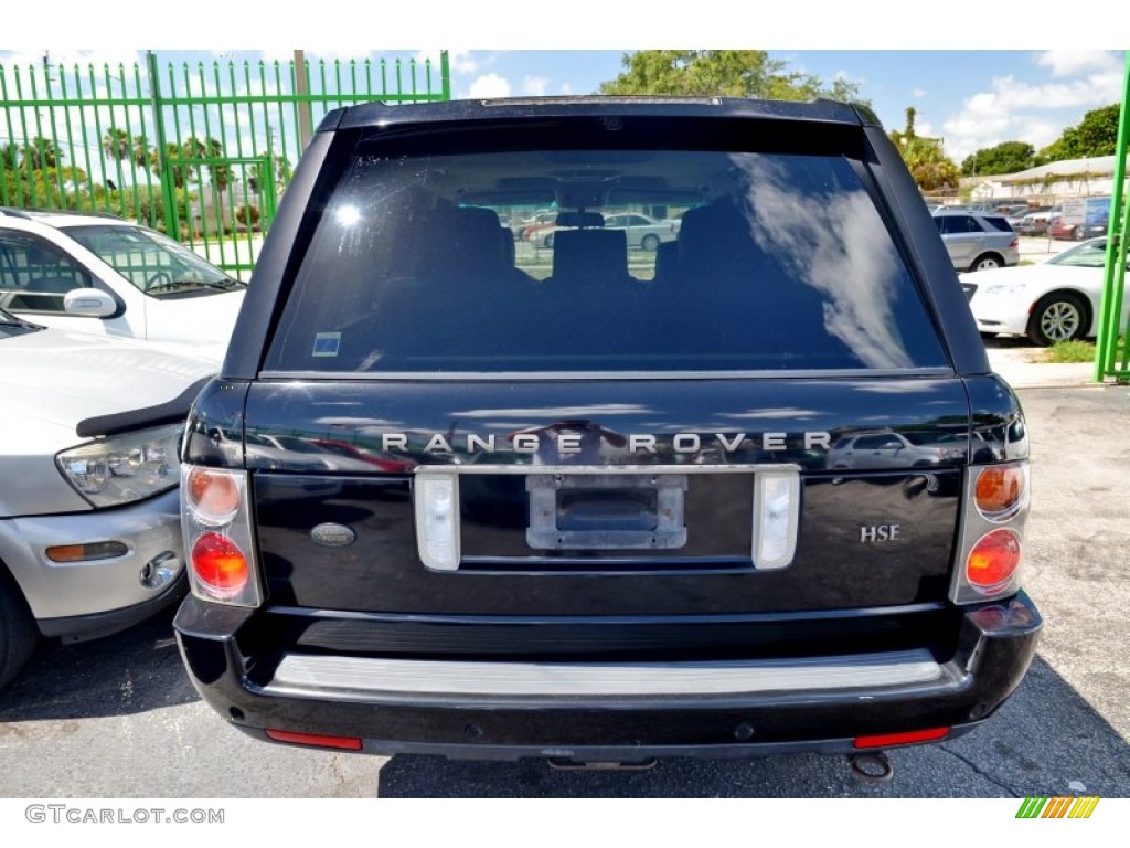 2003 Range Rover HSE - Java Black Metallic / Charcoal/Jet Black photo #28