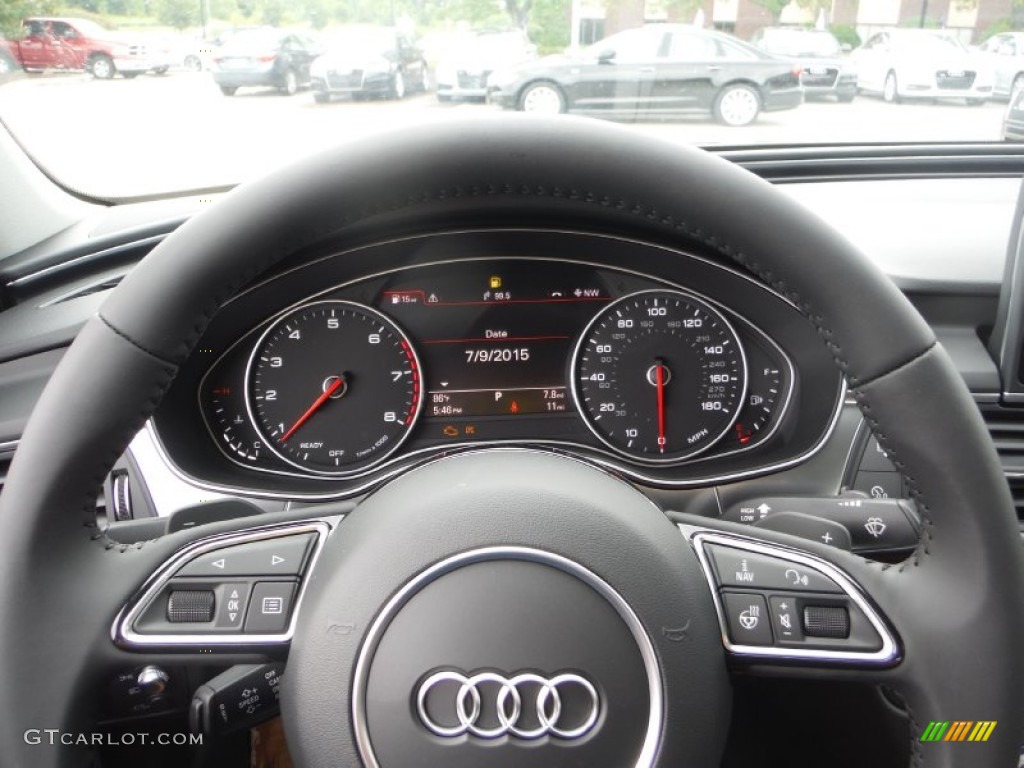 2016 A6 3.0 TFSI Prestige quattro - Dakota Grey Metallic / Black photo #29