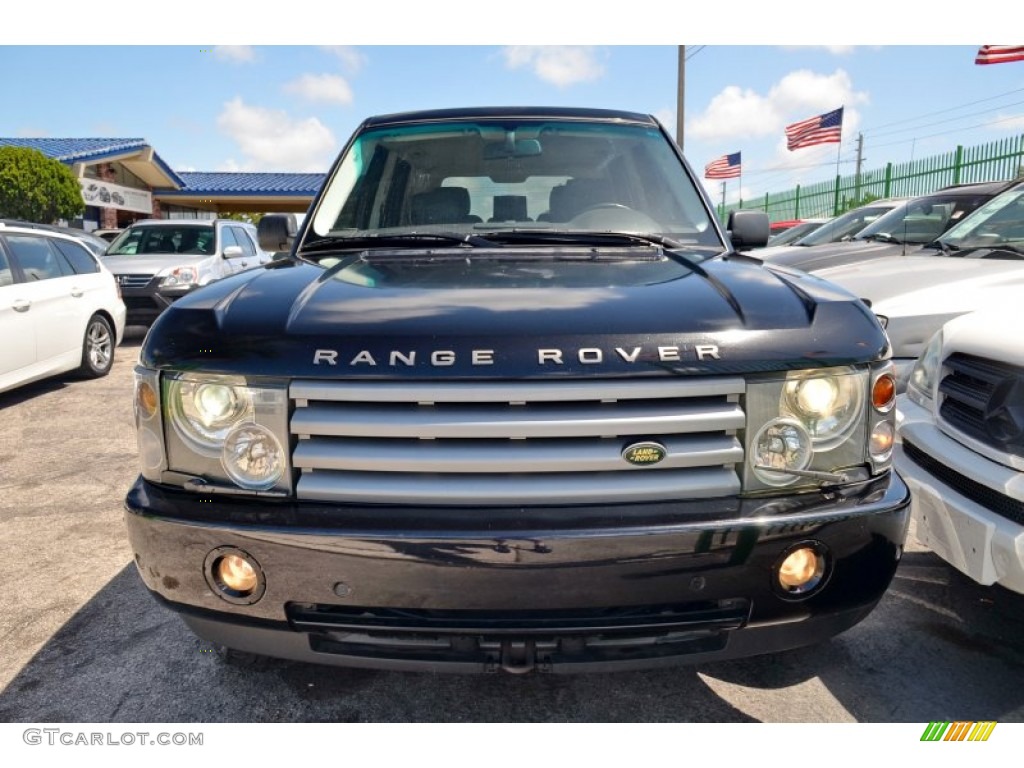 2003 Range Rover HSE - Java Black Metallic / Charcoal/Jet Black photo #41