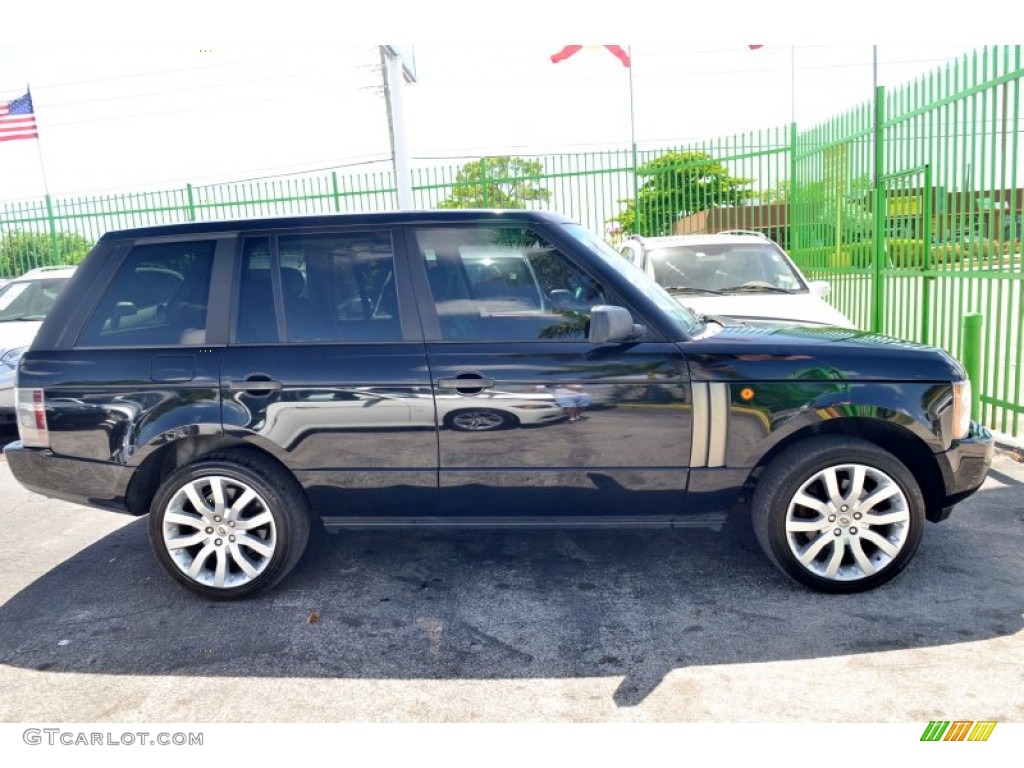 2003 Range Rover HSE - Java Black Metallic / Charcoal/Jet Black photo #45