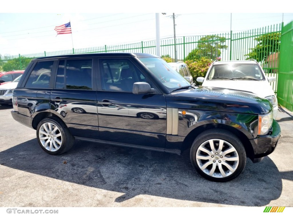 2003 Range Rover HSE - Java Black Metallic / Charcoal/Jet Black photo #46