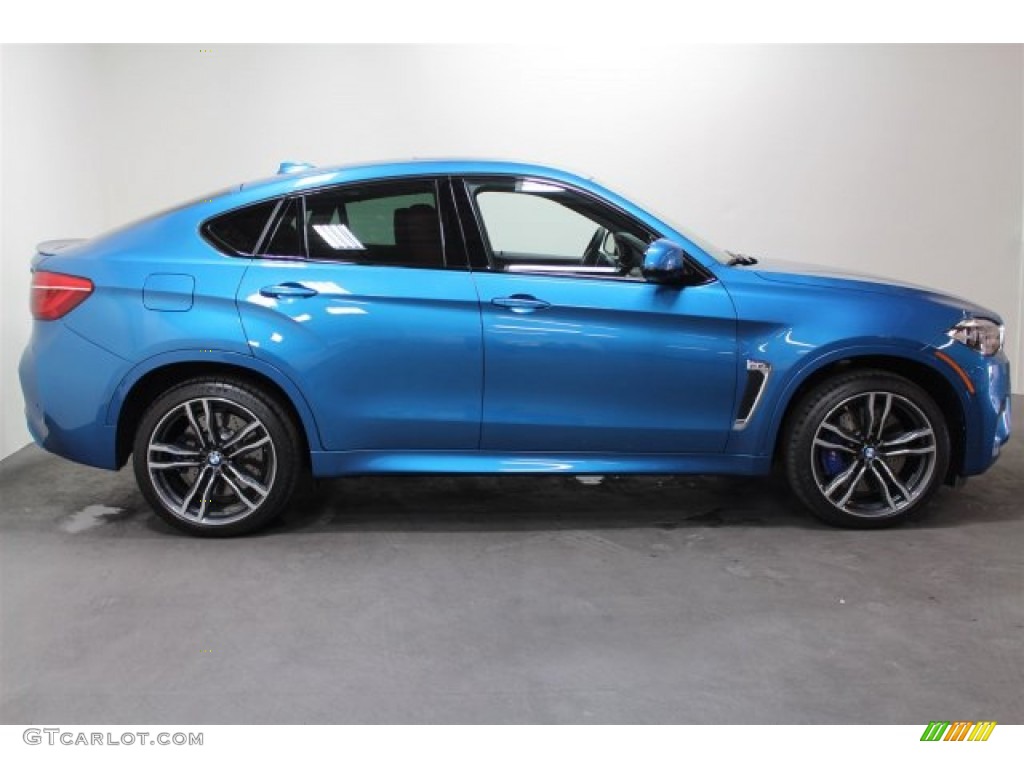 Long Beach Blue Metallic 2015 BMW X6 M Standard X6 M Model Exterior Photo #105484131